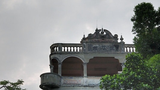 旅行-骑行日记-开平碉楼与村落-黄昏-生活 图片素材