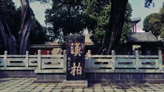 时间-怀旧-岱庙-汉柏-旅行 图片素材