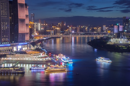 风光-旅行-城市-重庆-夜景 图片素材