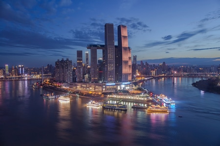 重庆-城市-旅行-风光-夜景 图片素材