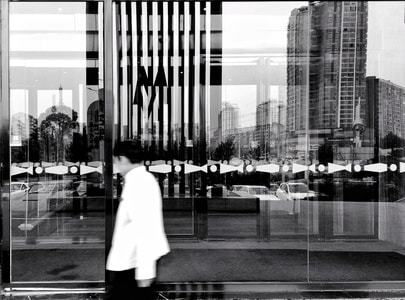手机摄影-黑白-城市-人文-街拍 图片素材