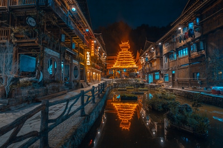 风光-旅拍-贵州-少数名族-侗寨 图片素材