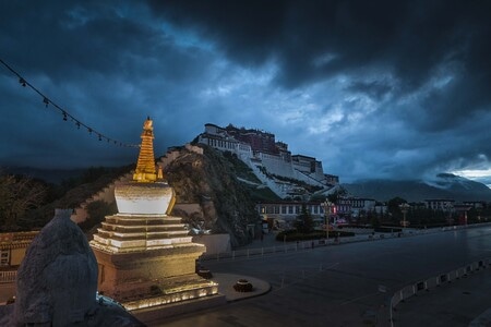 旅行-城市-西藏-宗教-建筑 图片素材
