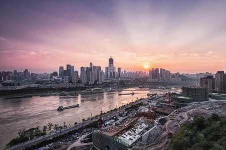 风景-城市-云-水域-江河 图片素材