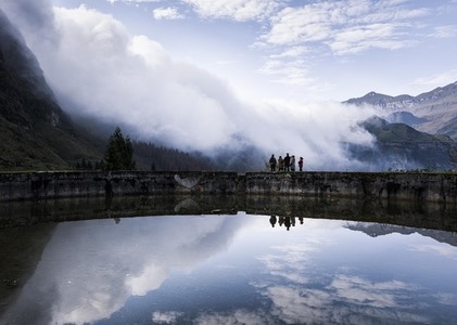旅行-雲雾-风景-抓拍-水域 图片素材