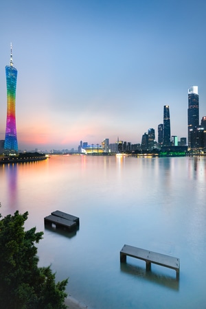 cbd-海心沙-珠江新城-广州塔-建筑 图片素材