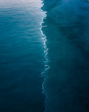 蓝-大连-索尼-海滩-海边 图片素材
