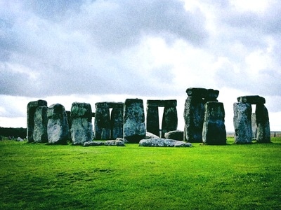 旅行-巨石阵-英国-自然-古建筑 图片素材