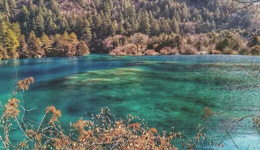 旅行-风景-闲拍-九寨沟-风景 图片素材