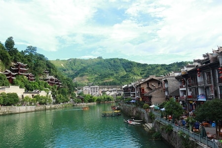闲拍-旅行-风景-河-河流 图片素材