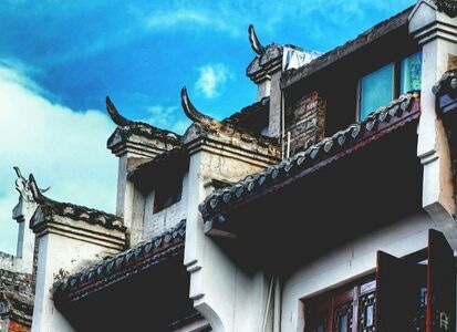 闲拍-风景-旅行-古镇-古建筑 图片素材