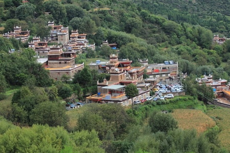 闲拍-风景-旅行-房屋-村庄 图片素材