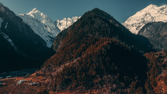 你好2020-卡瓦格博-梅里雪山-卡瓦格博-梅里雪山 图片素材