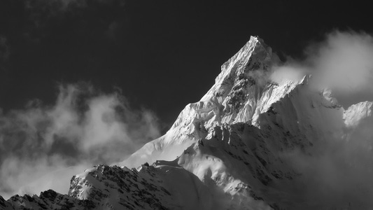 你好2020-西藏-徒步-梅里雪山-卡瓦格博 图片素材