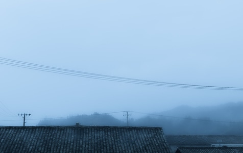 乡村-风光-雨天-阴天-雾 图片素材