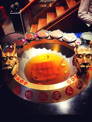 谭鸭血-火锅-血旺-美食-火锅 图片素材