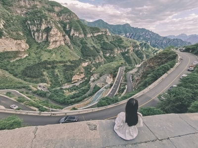 旅行-拍照-人像-自驾-北京 图片素材