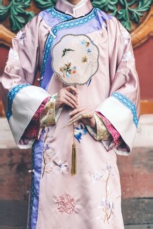 人像-拍照-汉服-故宫-旅行 图片素材