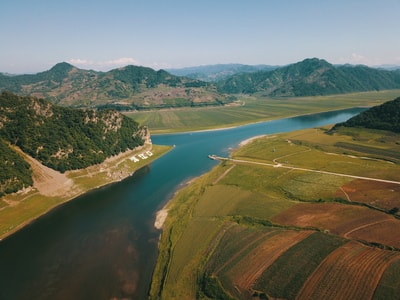 浑江-鸭绿江-风景-风光-自然 图片素材