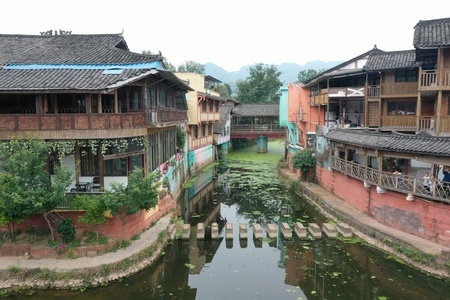 成都-大同-房屋-古镇-小镇 图片素材
