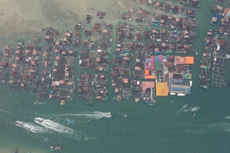 海南陵水-风景-风光-城镇-房屋 图片素材