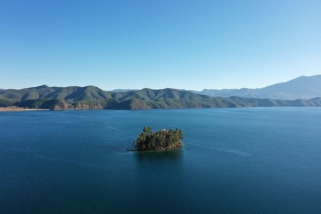 大凉山-泸沽湖-风景-风光-湖 图片素材