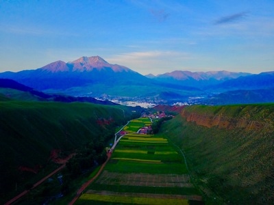 我要上封面-海北藏族自治州-风景-风光-祁连县 图片素材
