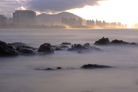 我的六月-黎安岒仔村-黎安岒仔村-海-海面 图片素材