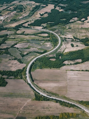 黑龙江-牡丹江-风光-风景-道路 图片素材