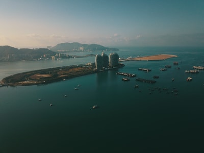 南海-三亚市-沙滩-风景-风光 图片素材