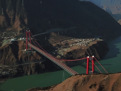 甘孜州-泸定县-二郎山-风景-风光 图片素材