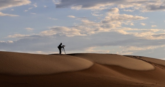 中国风-内蒙古-沙漠-沙丘-风景 图片素材