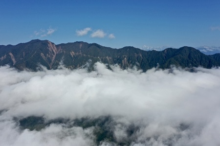 天全-青元村-风光-风景-云 图片素材