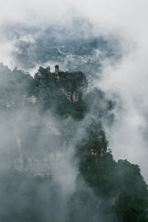 风景-风光-张家界-云雾-风景 图片素材