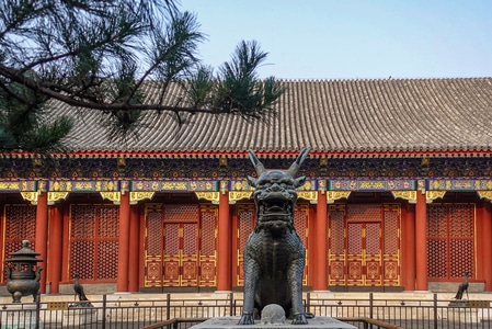 颐和园-仁寿殿-古建筑-颐和园-仁寿殿 图片素材
