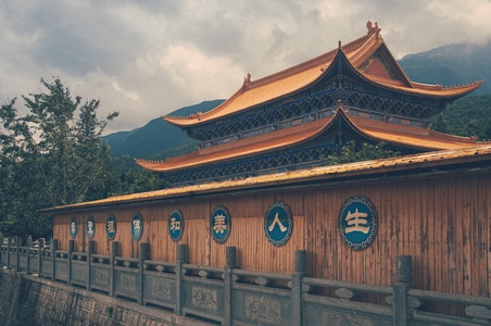 云南-大理-苍山-崇圣寺-崇圣寺 图片素材