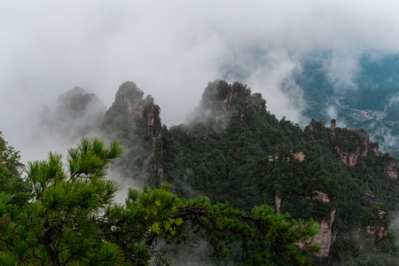 张家界-湖南-风景-风光-风景 图片素材