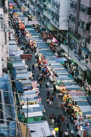 旅拍-胶卷-尼康-香港-街景 图片素材