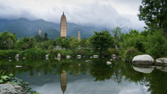 旅行-大理-风景-湖-湖泊 图片素材