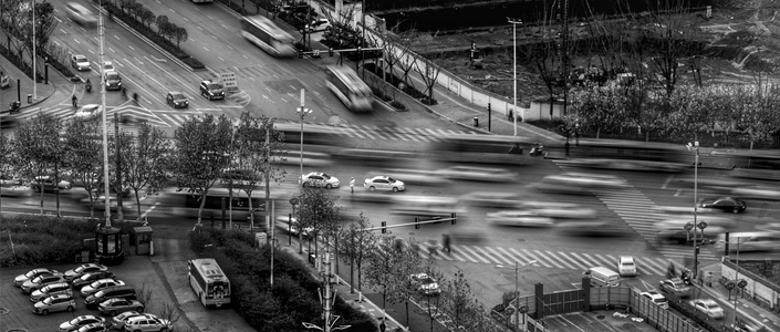 看你的城市-车轨-高速-光影-交通 图片素材