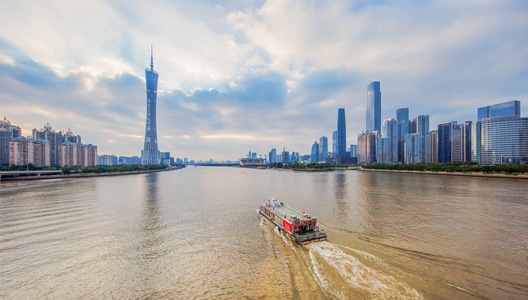 城市天际线-特色建筑-城市风光-广州地标建筑-广州 图片素材