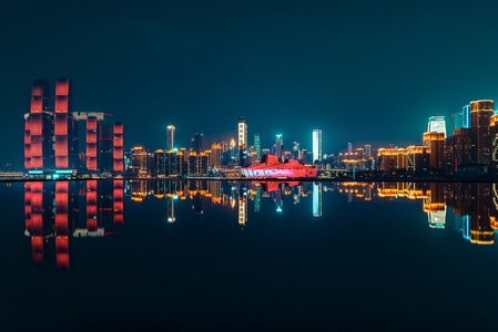 夜色-原创-你好2020-光影-色彩 图片素材