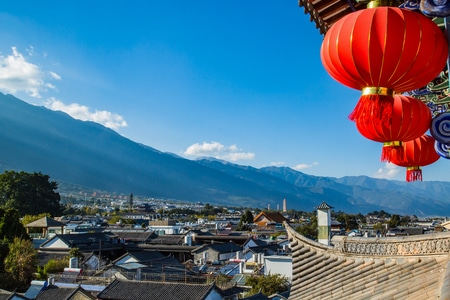 我的2019-大理古城-建筑-房屋-角檐 图片素材