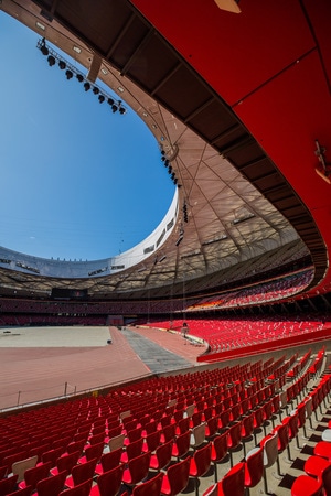 旅拍-建筑-鸟巢-建筑-鸟巢 图片素材