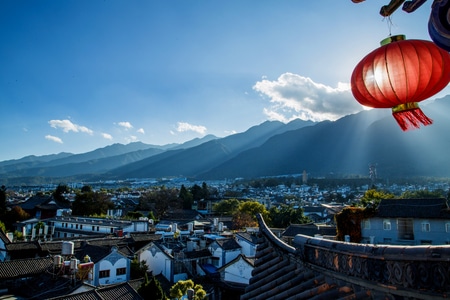 我的2019-大理古城-建筑-房屋-角檐 图片素材