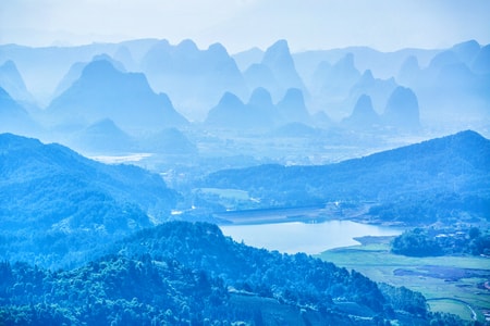 2019inf招募-风光-晨雾-风景-风光 图片素材