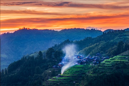 贵州-黔东南-黎平-侗寨-自然 图片素材