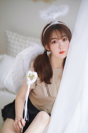 写真-肉丸喵酱-jk-美女-女性 图片素材