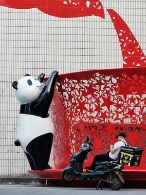 尘世烟火-路边摊-成都-城市-建筑 图片素材