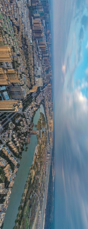 航拍-东坡-城市-城市风光-建筑 图片素材